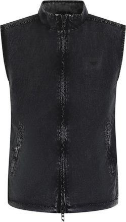 Diesel Blauwe Bodywarmer Jas voor Heren - Heren - Bodywarmers - Blauw - M - Jassen