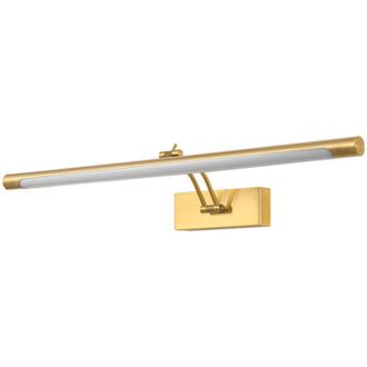 OEM Luz Led Para Espejo De Ba&ntilde;o De 60 Cm, L&aacute;mpara Led De Imagen De 12 W Con Temperatura De Color &Uacute;nica Y Cabezal Giratorio