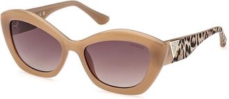 Guess GU7868 57F Womens Sunglasses Brown Size 54