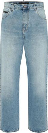 Philipp Plein Denim Beach Boy Fit Broek - Heren - Regular Fit Jeans - Blauw - W30 - Denim - Jeans