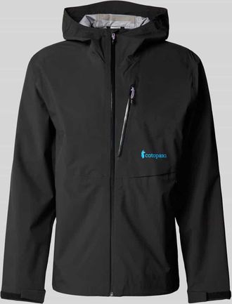 Cotopaxi Regenjacke mit Label-Print in Black, Gr&ouml;&szlig;e XXL