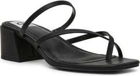 Dolce Vita Saffina Toe Loop Sandal in Black at Nordstrom Rack, Size 7.5