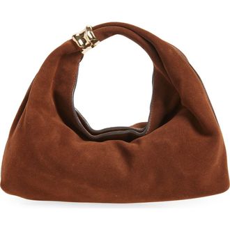 Madewell The Suede Mini Ring Pouch in Soft Mahogany at Nordstrom Rack