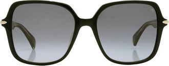 Rag & Bone Grey Gradient Butterfly Ladies Sunglasses RNB1048/G/S 0807/9O 55