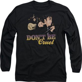 Gildan Elvis Presley Dont Be Cruel Long Sleeve Adult Tee / T-Shirt