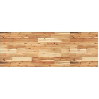 vidaXL Vidaxl - Encimera Tocador Ba&ntilde;o Madera Acacia Acabado Aceite 160x50x2 Cm