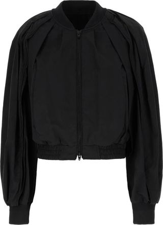 Juun.J Stijlvolle Gebreide Collectie - Dames - Bomber jackets - Zwart - S - Jassen