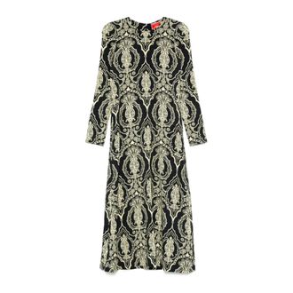 La DoubleJ Dames, Jurken, Zwart, Maat: L Jersey