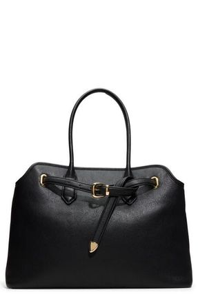 Aldo Eevangeliaax Faux Leather Tote in Other Black at Nordstrom