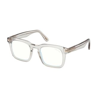 Tom Ford Glasses, male, Gray, Size: 50 MM Ft6025B 020 Eyeglasses