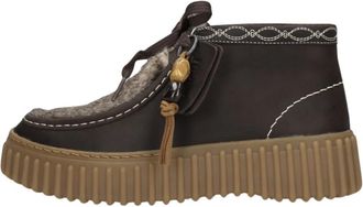 Clarks Torhill Moss - Dames - Veterlaarzen - Bruin - 38 EU - Schoenen