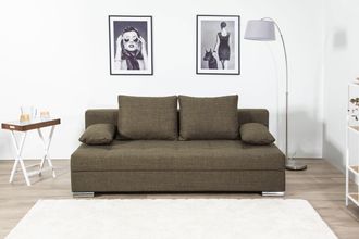 Collection Ab Schlafsofa »Tania mit Bettfunktion und Bettkasten« komfortabler Sitzkomfort: Federkern-Polsterung, inklusive Rückenkissen