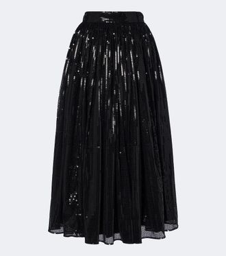 Dolce & Gabbana Gonna midi con paillettes