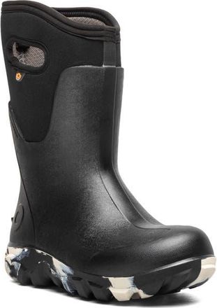 Bogs Classic Seamless Tall Rain Boot in Black Multi at Nordstrom, Size 7