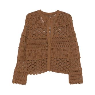 Semicouture Donna, Maglie, Marrone, M, new