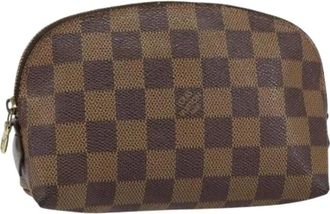 Louis Vuitton Pre-owned Clutches, female, Brown, Size: ONE SIZE Pre-owned Vintage Clutch
