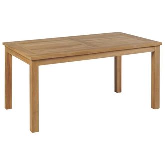 vidaXL Mesa De Centro De Teca 90x50x45 Cm Vidaxl