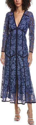 Marchesa Lace Midi Dress