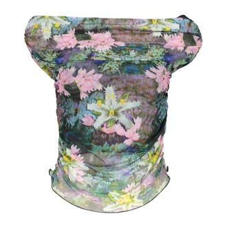 Desigual Blouses, female, Multicolor, Size: XS Munich Short-Sleeved Patterned T-Shirt