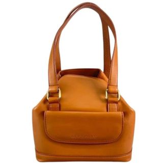 Burberry Pre-owned Vintage Handbag - Dames - Pre-owned - Bruin - Maat: ONE Size Leer
