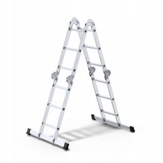 OEM Escalera Awtools 4x3 Multifuncional 150 Kg 440 Cm