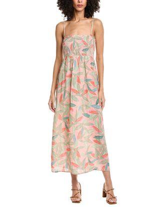 Faherty Sunrise Smocked Dress