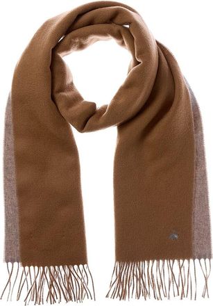 Brooks Brothers Double-Face Reversible Wool & Cashmere-Blend Scarf