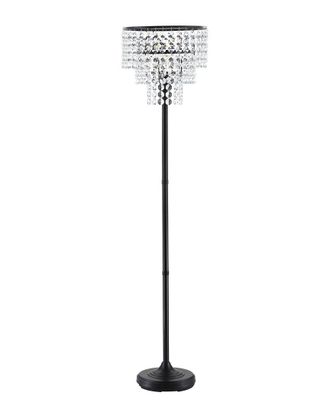 Jonathan Y Designs Jonathan Y Designs 60In Juliette Bronze & Clear Floor Lamp