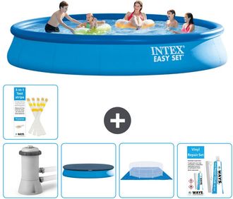 Intex Piscina Easy Set Redonda - 457x84 Cm - 8-piezas S22425