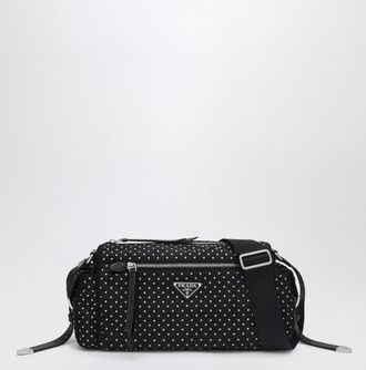 Prada Black Re-Nylon bag with studs