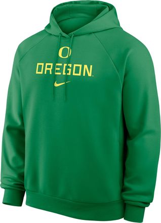 Nike Oregon Premium Performance Nike Mens Dri-FIT College Pullover Hoodie in Green | 03EJ30DUON-YT6