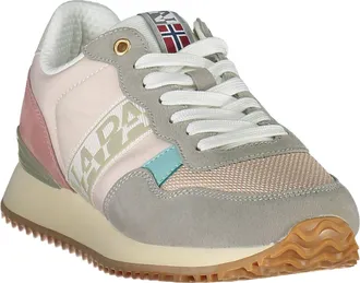 Napapijri Lace-Up Colorblock Sneaker - Pink