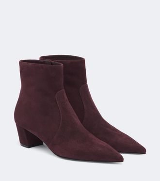Gianvito Rossi Keinna suede ankle boots