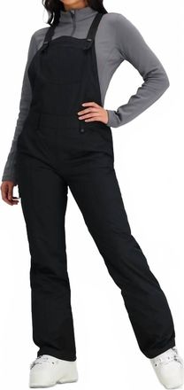 Obermeyer Malta Thermore Bib Overalls In Black