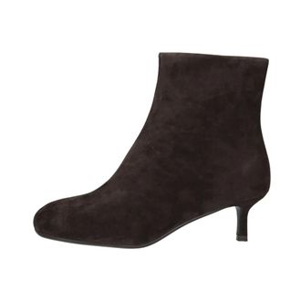 Toral Shoes Maggie Enkellaarsjes - Dames - Schoenen - Bruin - Maat: 39 EU Zijde
