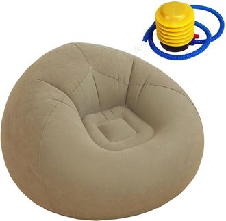OEM Sof&aacute; Cama Hinchable, Chaise Longue Convertible Y Plegable - Gris