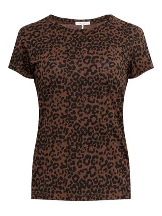 Rag & Bone animal-print T-shirt - Brown