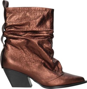 Marc Ellis Veridia Nova - Dames - Cowboylaarzen - Bruin - 37 EU - Leer - Schoenen