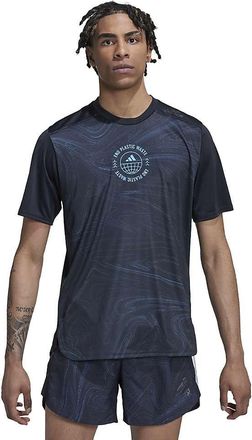 adidas Adidas Mens D4R RTFO Tee - Black/Pulse Blue