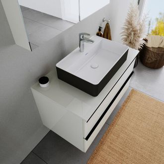 Duravit Mate Negro / Blanco