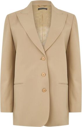 Alberta Ferretti Mujer, Chaquetas, Beige, Talla: S