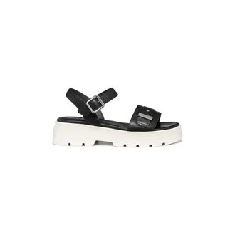 Geox Mujer, Zapatos, Negro, Talla: 36 EU