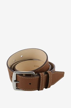 Berthille G&uuml;rtel aus genarbtem Leder