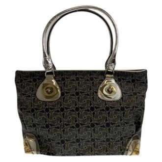 Celine Pre-owned Handbags, female, Gray, Size: ONE SIZE Pre-owned Sulky PVC tote bag