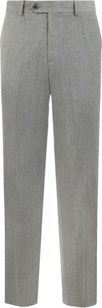 Brooks Brothers Broek met toelopende pijpen - Grijs