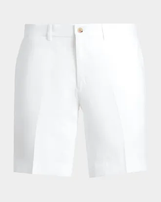 Ralph Lauren Purple Label Men & apos;s Hand-Tailored Linen Shorts