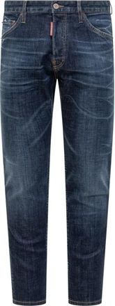 Dsquared2 Teddy Slim Fit Jeans - Heren - Slim Fit Jeans - Blauw - L - Katoen - Jeans