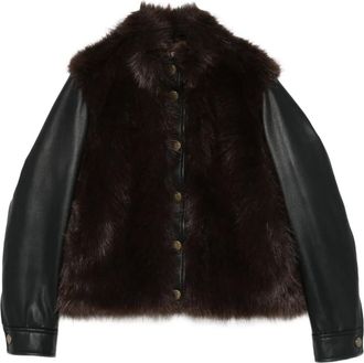 Twin-Set Giacca con inserti - Nero