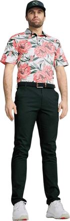 Puma Mattr Beautiful Game-poloshirt voor heren (Wit/multikleurig)