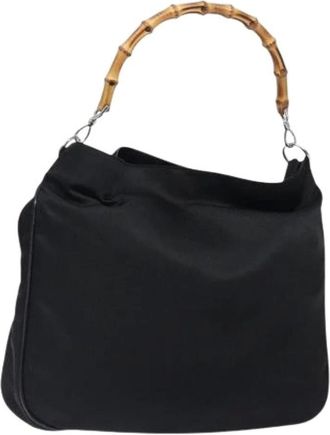 Gucci Pre-owned Shoulder Bags, female, Black, Size: ONE SIZE Pre-owned Vintage Shoulder Bag